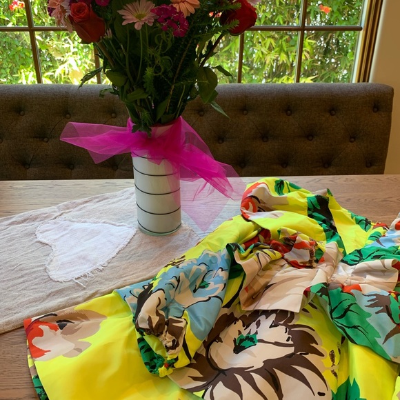 Vibrant Sold Out Christopher John Rogers Dress NWT - Picture 4 of 8